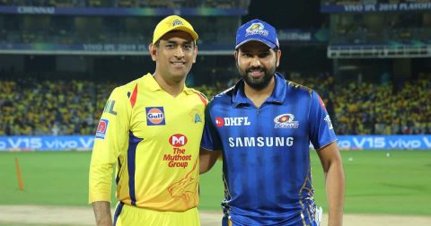 MS Dhoni and Rohit Sharma