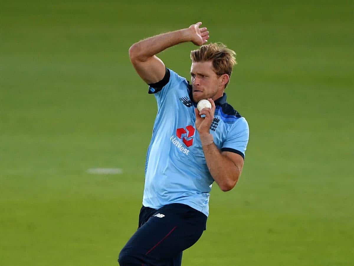 England All-rounder, David Willey Tested Positive for Covid-19