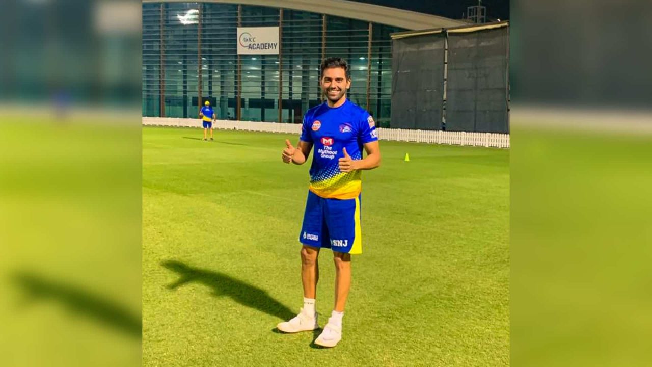 IPL 2020: CSK Pacer Deepak Chahar Returns to The Ground After Defeating Corona