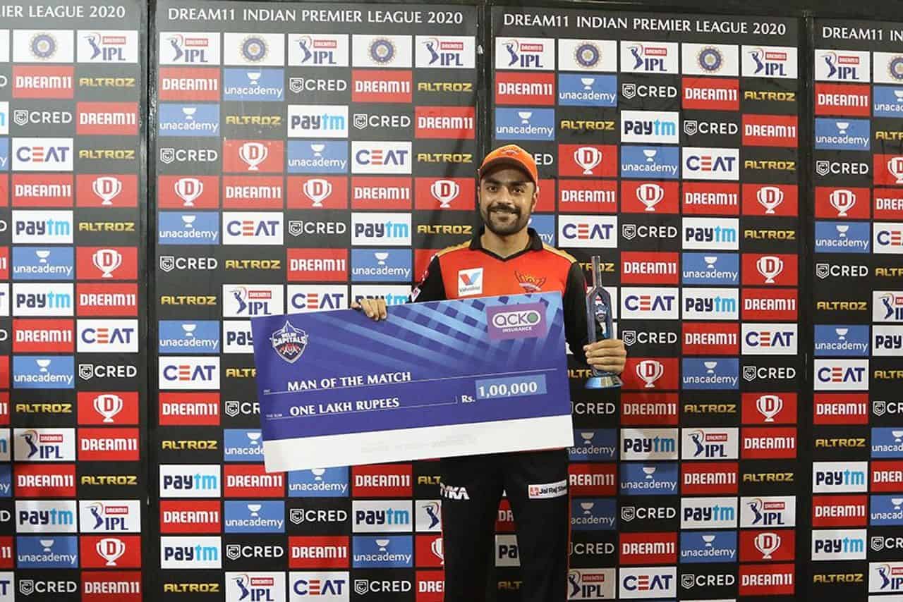IPL 2020: Rashid Khan Has Dedicated His “Man of the Match” Award to His Late Parents