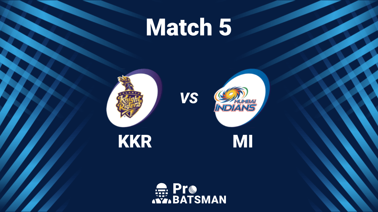 KKR vs MI Dream11 Team IPL 2020 Kolkata Knight Riders vs Mumbai Indians- Playing XI, Captain, Vice-Captain, Pitch Report – September 23, 2020