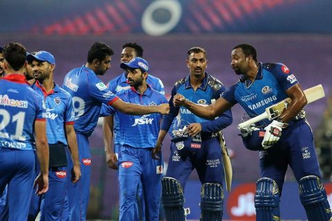 IPL 2020 MI vs DC, Mumbai Indians Defeated Delhi Capitals by 5 Wickets and Tops the Points Table, Quinton de Kock 12th IPL Fifty