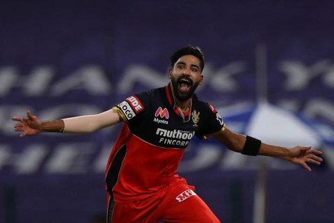 IPL 2020: Mohammed Siraj Becomes First Bowler To Bowl Two Maiden Overs In An IPL Match