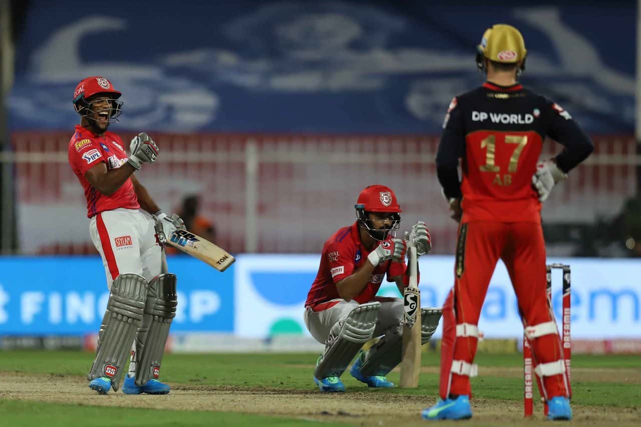 IPL 2020: RCB vs KXIP, Kings XI Punjab Defeated Royal Challengers Banglaore by 8 Wickets; First Win After 5 Consecutive Defeates for Punjab IPL 2020: RCB vs KXIP, Kings XI Punjab Defeated Royal Challengers Banglaore by 8 Wickets; First Win After 5 Consecutive Defeates for Punjab