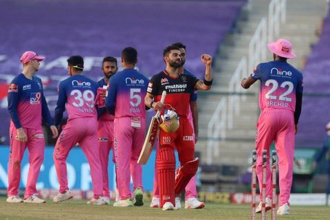 IPL 2020: RCB vs RR, Royal Challengers Bangalore Reached The Top of The Table by Defeating Rajasthan Royals by 8 Wickets