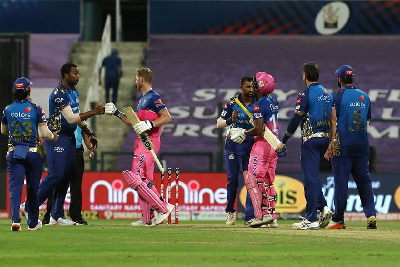 IPL 2020 – RR vs MI Highlights & Analysis: Rajasthan Royals Defeated Mumbai Indians by 8 Wickets; Ben Stokes Hits His Second IPL Hundred