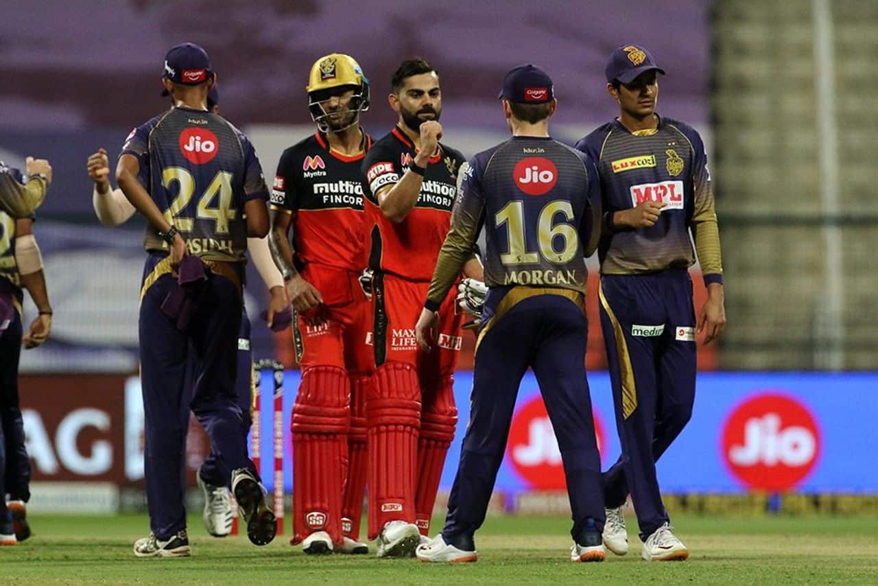 Kolkata Knight Riders Defeated Royal Challengers Bangalore by 8 Wickets