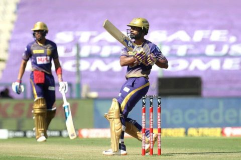 Kolkata Knight Riders' Batsman Rahul Tripathi Reprimanded For Breach of IPL Code of Conduct Against SunRisers Hyderabad (SRH) Match