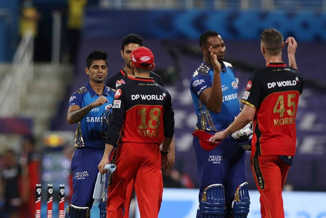 Mumbai Indians Defeated Royal Challengers Bangalore by 5 Wickets Mumbai Indians Defeated Royal Challengers Bangalore by 5 Wickets