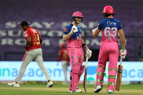 IPL 2020 – KXIP vs RR Highlights & Analysis: Rajasthan Royals Defeated Kings XI Punjab by 6 Wickets, Gayle Missed Century by 1 Run