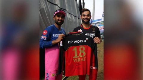 IPL 2020: Virat Kohli's Special Gift to Rahul Tewatia