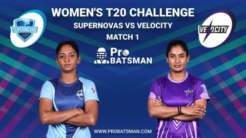 Women’s T20 Challenge Dream 11 Fantasy Team: Supernovas vs Velocity, Probable Playing 11, Pitch Report, Weather Forecast, Captain, Head-to-Head, Squads, Match Updates – November 4, 2020