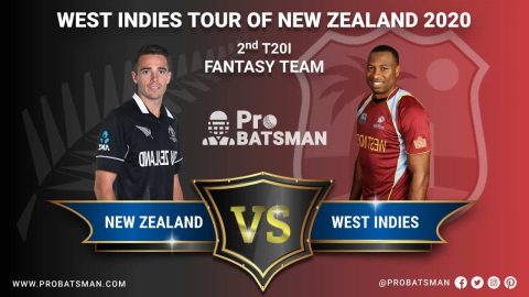 NZ vs WI 2nd T20I Dream 11 Fantasy Team Prediction, Probable Playing 11, Pitch Report, Weather Forecast, Squads, Match Updates – November 29, 2020