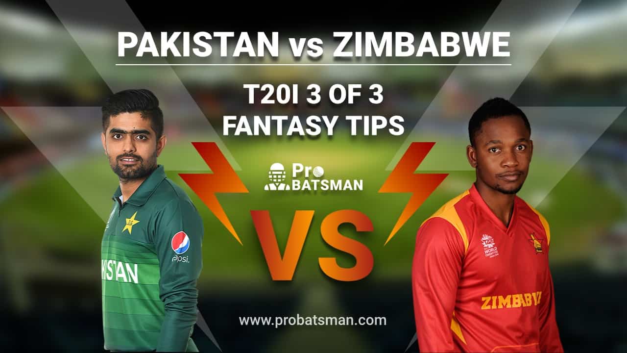PAK vs ZIM 3rd T20I Dream 11 Fantasy Team: Pakistan vs Zimbabwe, Probable Playing 11, Pitch Report, Weather Forecast, Captain, Squads, Match Updates – November 10, 2020