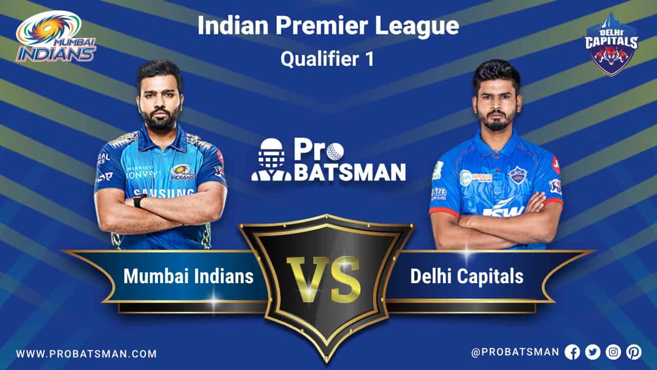 IPL 2020 MI vs DC Qualifier 1 Dream 11 Fantasy Team Prediction: Mumbai Indians vs Delhi Capitals, Probable Playing 11, Pitch Report, Weather Forecast, Captain, Head-to-Head, Squads, Match Updates – November 5, 2020 IPL 2020 MI vs DC Qualifier 1 Dream 11 Fantasy Team Prediction: Mumbai Indians vs Delhi Capitals, Probable Playing 11, Pitch Report, Weather Forecast, Captain, Head-to-Head, Squads, Match Updates – November 5, 2020