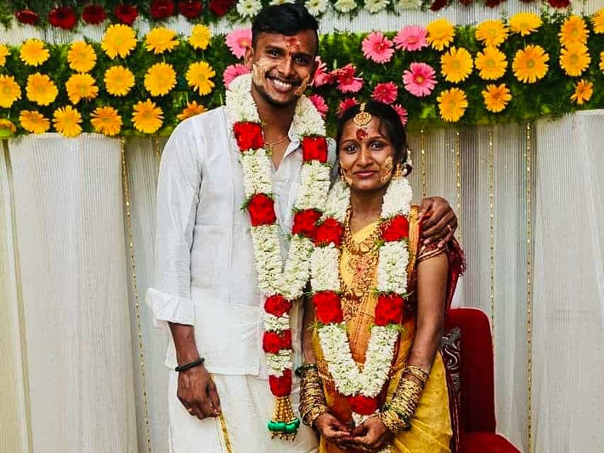 SRH Pacer T Natarajan And Wife Pavitra Natarajan Blessed With a Baby