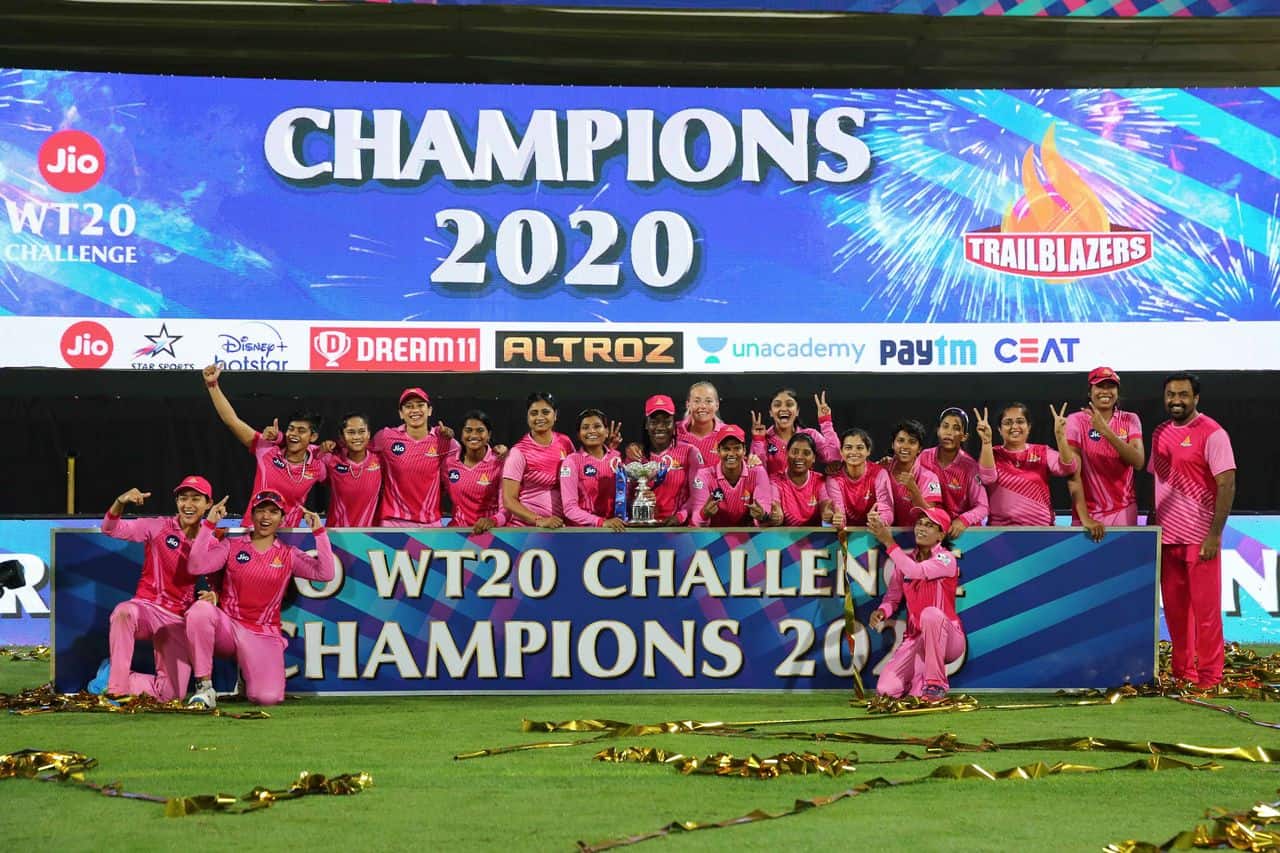 Trailblazers Won Women's T20 Challenge 2020, Defeating Supernovas by 16 Runs in The Final