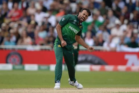 PAK vs ZIM: Wahab Riaz Receives Warning From Umpires For Breaking ICC's COVID-19 Rules