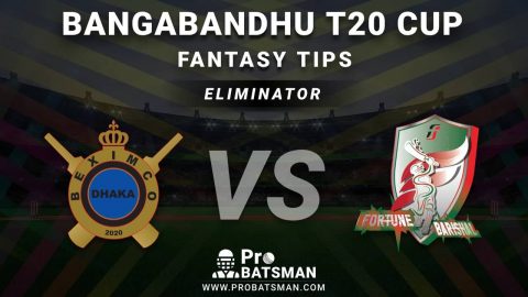 BDH vs FBA Eliminator Dream11 Fantasy Prediction: Playing 11, Pitch Report, Weather Forecast, Match Updates – Bangabandhu T20 Cup 2020 BDH vs FBA Eliminator Dream11 Fantasy Prediction: Playing 11, Pitch Report, Weather Forecast, Match Updates – Bangabandhu T20 Cup 2020