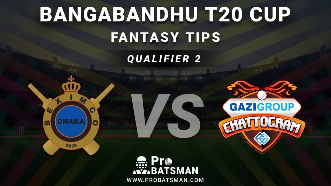 BDH vs GGC Qualifier 2 Dream11 Fantasy Prediction: Playing 11, Pitch Report, Weather Forecast, Match Updates – Bangabandhu T20 Cup 2020