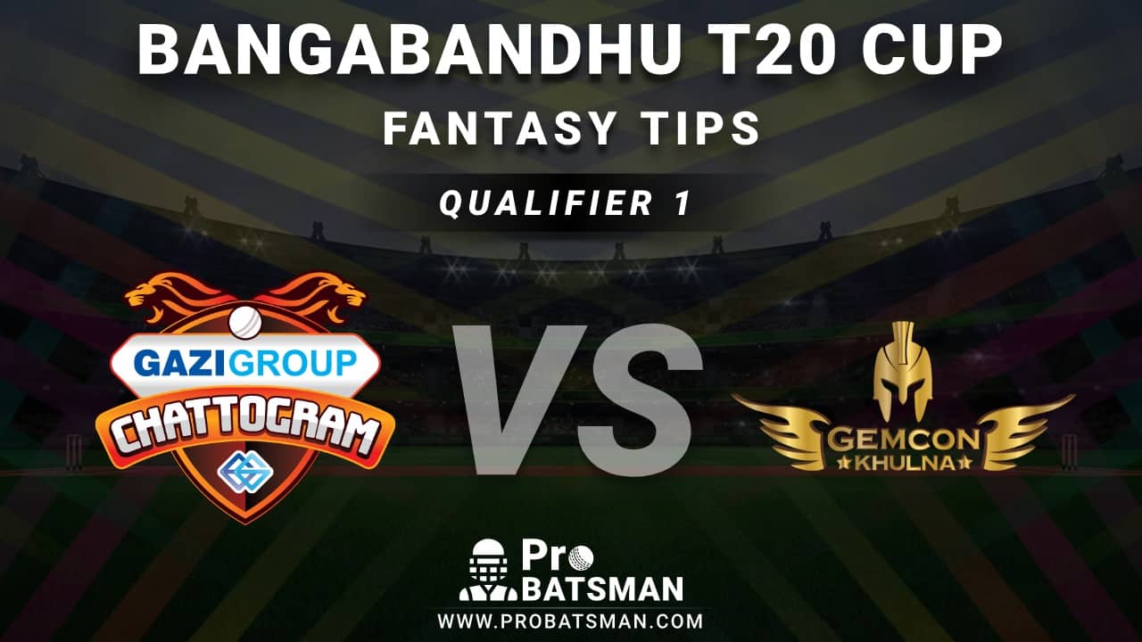 GGC vs GKH Qualifier 1 Dream11 Fantasy Prediction: Playing 11, Pitch Report, Weather Forecast, Match Updates – Bangabandhu T20 Cup 2020