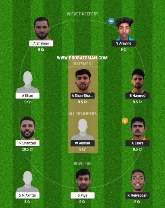 ECB vs AJM Dream11 Fantasy Team Predictions