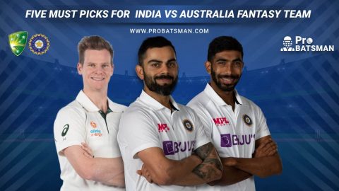 AUS vs IND 1st Test Dream11 Fantasy Predictions: Best Five ‘Must’ Picks For India vs Australia Fantasy Team