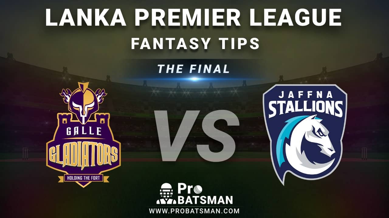 GG vs JS LPL Final Dream11 Fantasy Prediction: Playing 11, Pitch Report, Weather Forecast, Head-to-Head, Match Updates – Lanka Premier League 2020