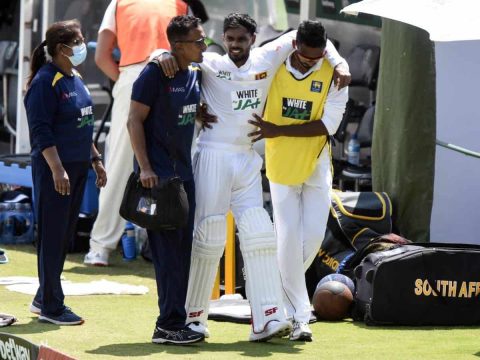 SA vs SL: Injured Dhananjaya de Silva Ruled out of Test Series With a Thigh Strain