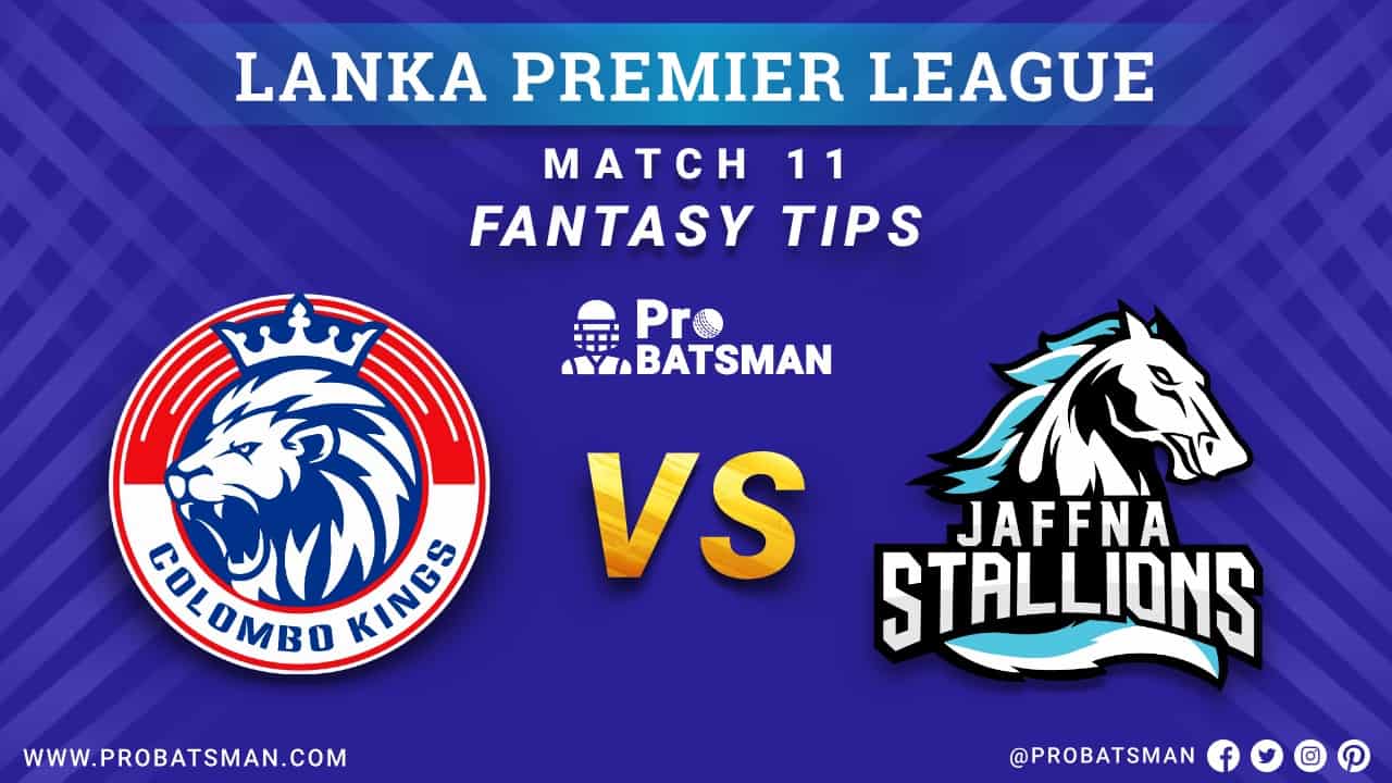 LPL 2020: CK vs JS Dream 11 Fantasy Team Prediction: Colombo Kings vs Jaffna Stallions Probable Playing 11, Pitch Report, Weather Forecast, Squads, Match Updates – December 04, 2020