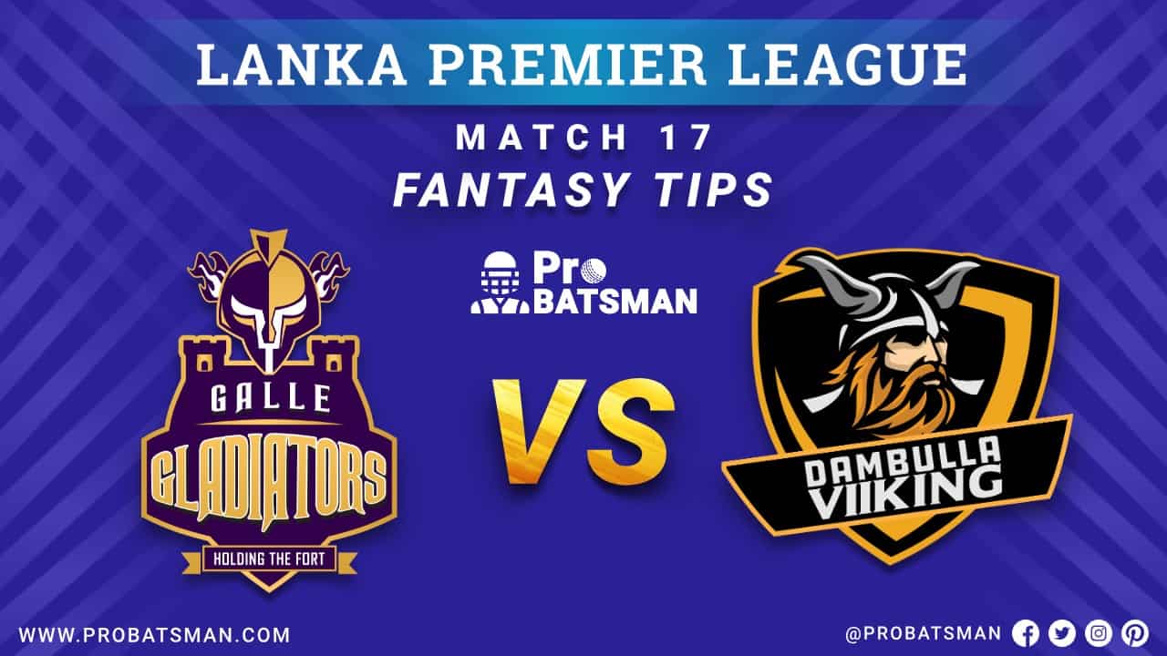 LPL 2020: GG vs DV Dream 11 Fantasy Team Prediction: Galle Gladiators vs Dambulla Viiking Probable Playing 11, Pitch Report, Weather Forecast, Squads, Match Updates – December 09, 2020