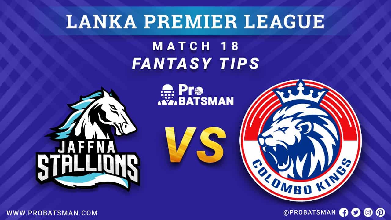 LPL 2020: JS vs CK Dream 11 Fantasy Team Prediction: Jaffna Stallions vs Colombo Kings Probable Playing 11, Pitch Report, Weather Forecast, Squads, Match Updates – December 10, 2020