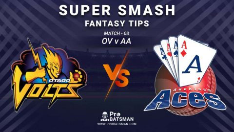 OV vs AA Dream11 Fantasy Prediction: Playing 11, Pitch Report, Weather Forecast, Stats, Squads, Top Picks, Match Updates – Super Smash 2020-21