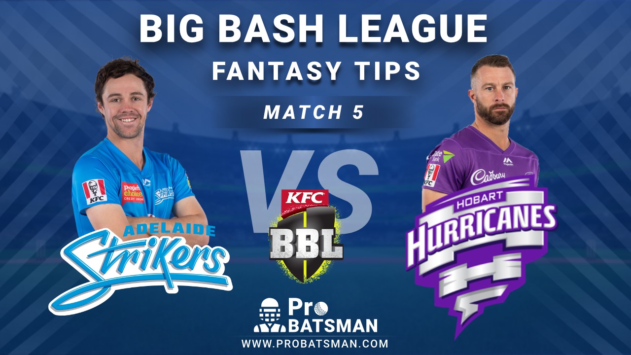 STR vs HUR Dream11 Fantasy Predictions: Playing 11, Pitch Report, Weather Forecast, Head-to-Head, Match Updates – BBL 2020-21