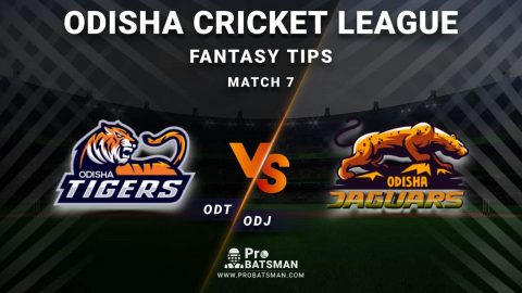 ODT vs ODJ Dream11 Fantasy Predictions: Playing 11, Pitch Report, Weather Forecast, Head-to-Head, Best Picks, Match Updates – Odisha Cricket League 2020-21