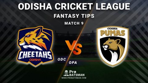 ODC vs OPA Dream11 Fantasy Predictions: Playing 11, Pitch Report, Weather Forecast, Head-to-Head, Best Picks, Match Updates – Odisha Cricket League 2020-21