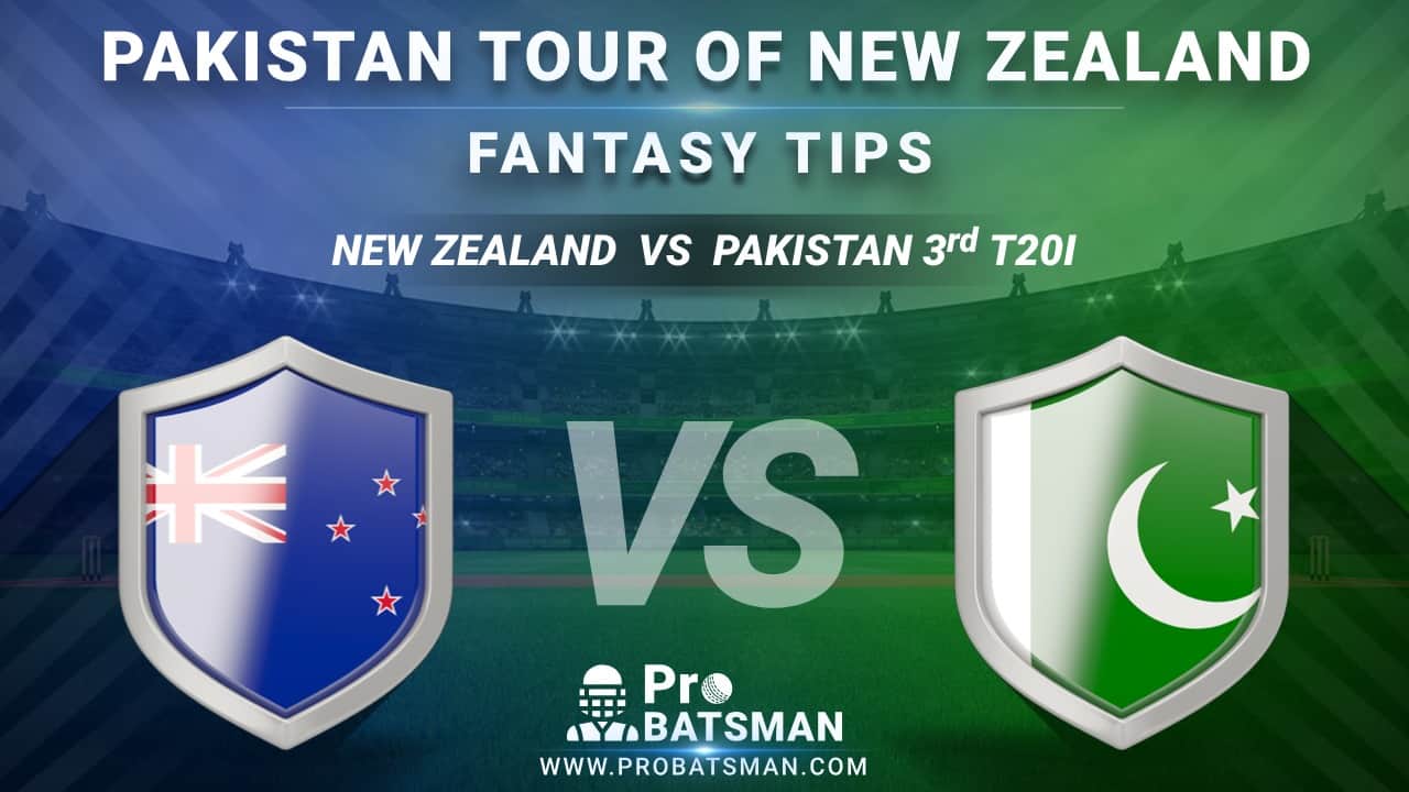 NZ vs PAK 3rd T20I Dream11 Fantasy Predictions: Playing 11, Pitch Report, Weather Forecast, Head-to-Head, Best Picks, Match Updates Pakistan Tour of New Zealand 2020-21