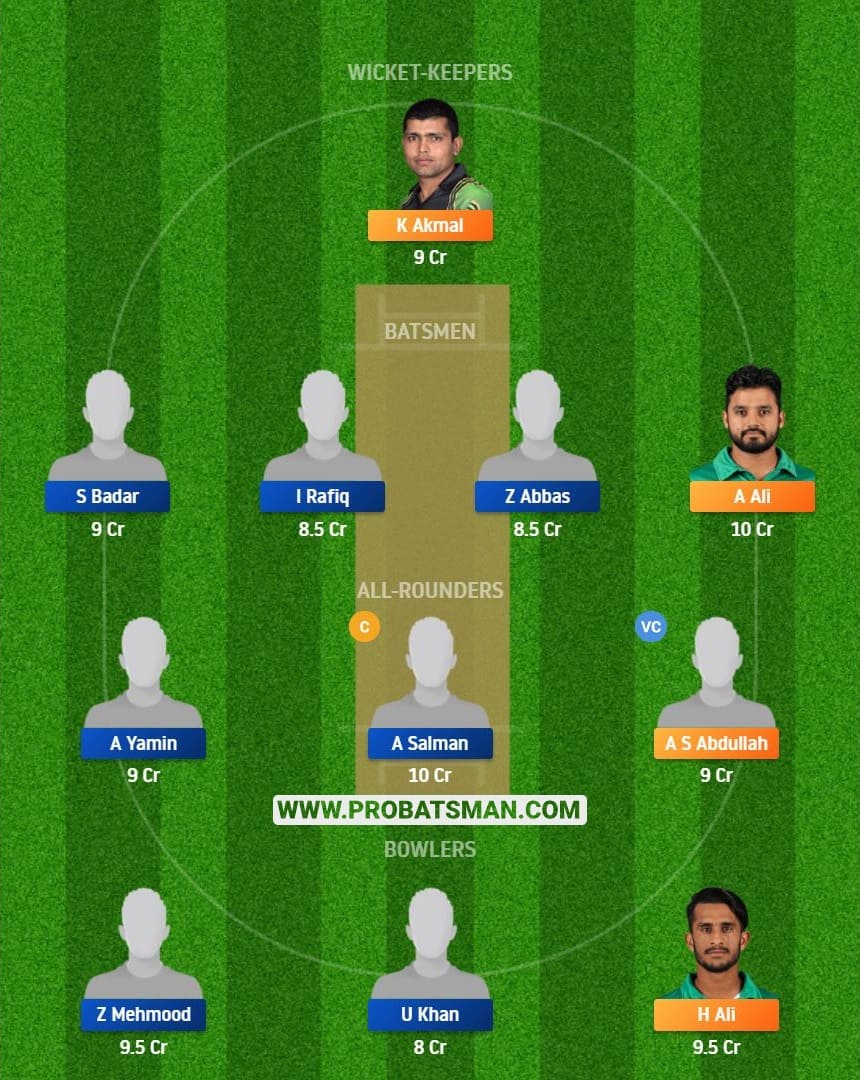 CEP vs SOP Dream11 Fantasy Team Predictions