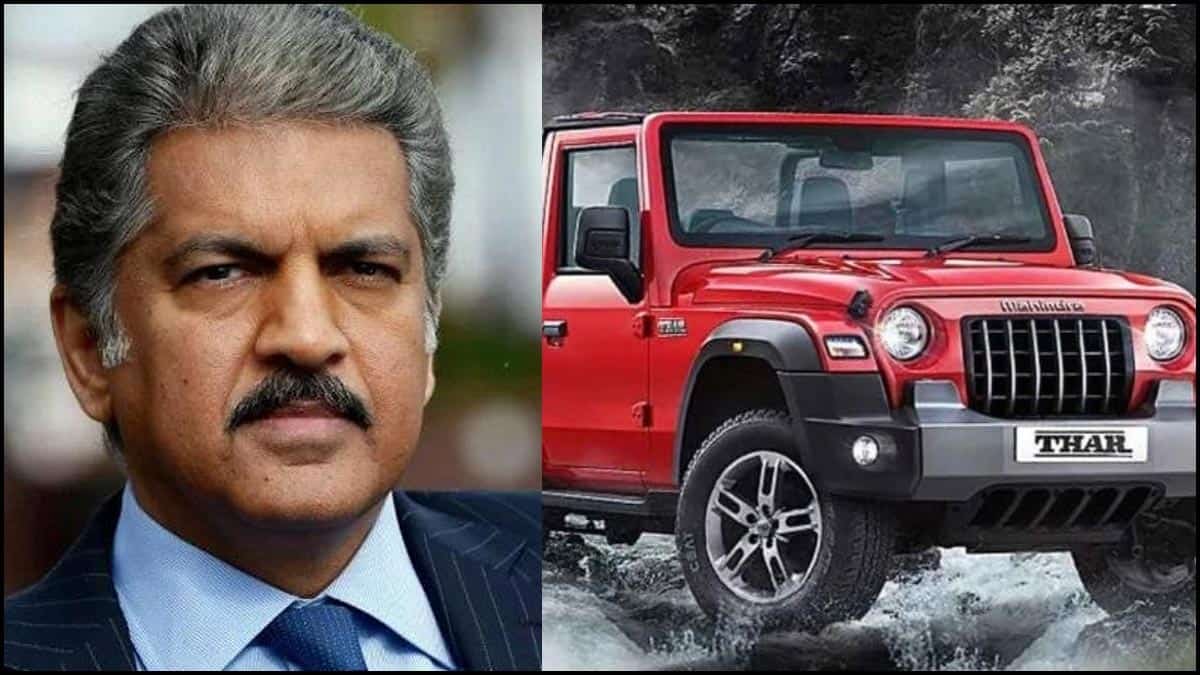 Anand Mahindra Announces THAR SUV as Gift for Team India Players Who Debuted on Australia Tour