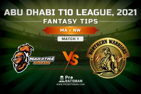 MA vs NW Dream11 Prediction, Fantasy Cricket Tips: Playing XI, Pitch Report and Injury Update – Abu Dhabi T10 League 2021, Match 1