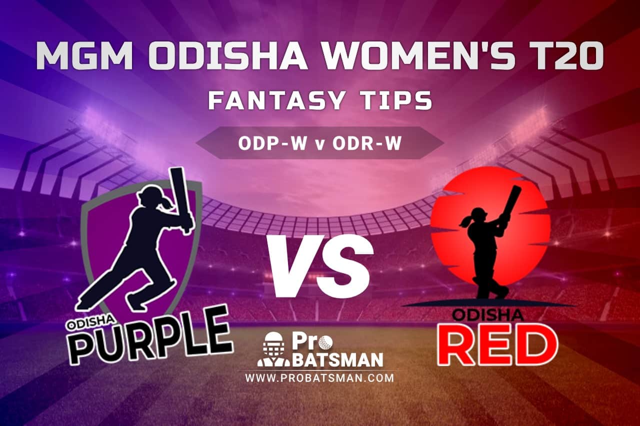 ODP-W vs ODR-W Dream11 Fantasy Predictions: Playing 11, Pitch Report, Weather Forecast, Match Updates - MGM Odisha Women’s T20 2021