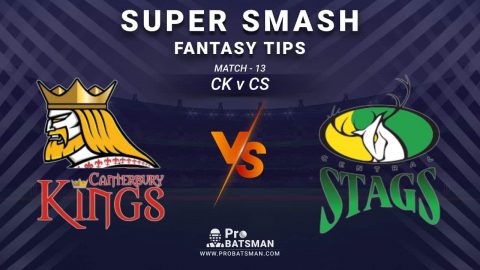 CK vs CS Dream11 Fantasy Prediction: Playing 11, Pitch Report, Weather Forecast, Stats, Squads, Top Picks, Match Updates – Super Smash 2020-21
