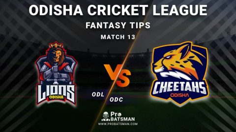 ODL vs ODC Dream11 Fantasy Predictions: Playing 11, Pitch Report, Weather Forecast, Head-to-Head, Best Picks, Match Updates – Odisha Cricket League 2020-21