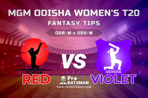 ODR-W vs ODV-W Dream11 Fantasy Predictions: Playing 11, Pitch Report, Weather Forecast, Match Updates - MGM Odisha Women’s T20 2021