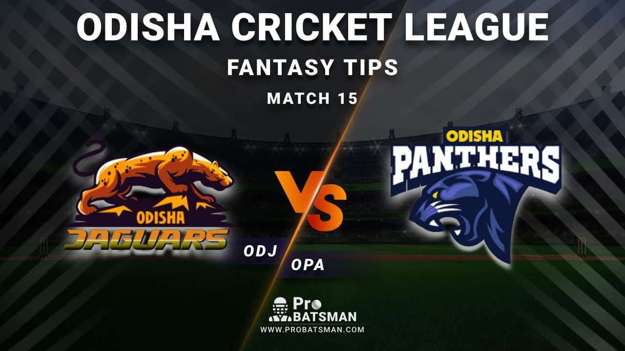 ODJ vs OPA Dream11 Fantasy Predictions: Playing 11, Pitch Report, Weather Forecast, Head-to-Head, Best Picks, Match Updates – Odisha Cricket League 2020-21 ODJ vs OPA Dream11 Fantasy Predictions: Playing 11, Pitch Report, Weather Forecast, Head-to-Head, Best Picks, Match Updates – Odisha Cricket League 2020-21