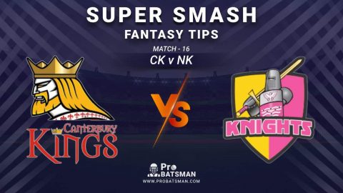 CK vs NK Dream11 Fantasy Prediction: Playing 11, Pitch Report, Weather Forecast, Stats, Squads, Top Picks, Match Updates – Super Smash 2020-21