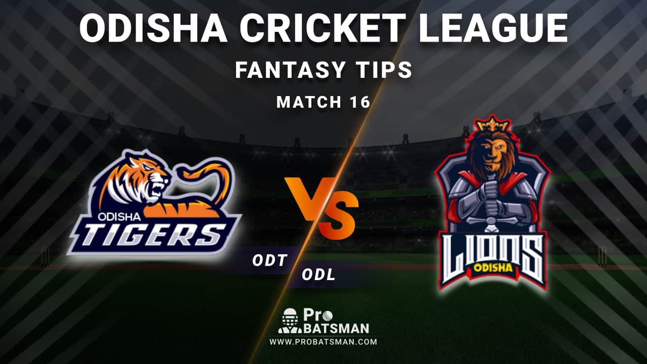 ODT vs ODL Dream11 Fantasy Predictions: Playing 11, Pitch Report, Weather Forecast, Head-to-Head, Best Picks, Match Updates – Odisha Cricket League 2020-21 ODT vs ODL Dream11 Fantasy Predictions: Playing 11, Pitch Report, Weather Forecast, Head-to-Head, Best Picks, Match Updates – Odisha Cricket League 2020-21