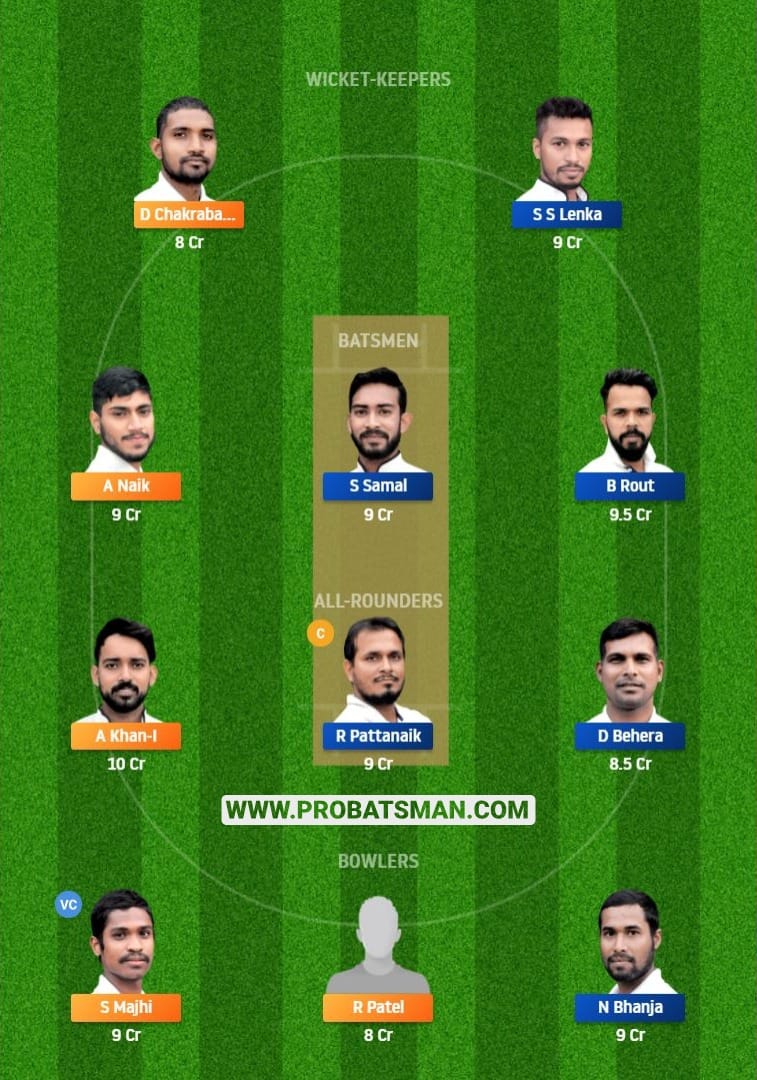 ODT vs ODL Dream11 Fantasy Team Predictions