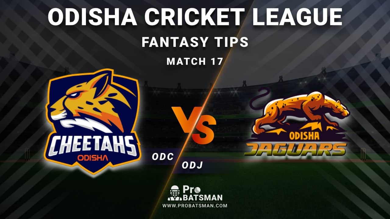 ODC vs ODJ Dream11 Fantasy Predictions: Playing 11, Pitch Report, Weather Forecast, Head-to-Head, Best Picks, Match Updates – Odisha Cricket League 2020-21 ODC vs ODJ Dream11 Fantasy Predictions: Playing 11, Pitch Report, Weather Forecast, Head-to-Head, Best Picks, Match Updates – Odisha Cricket League 2020-21