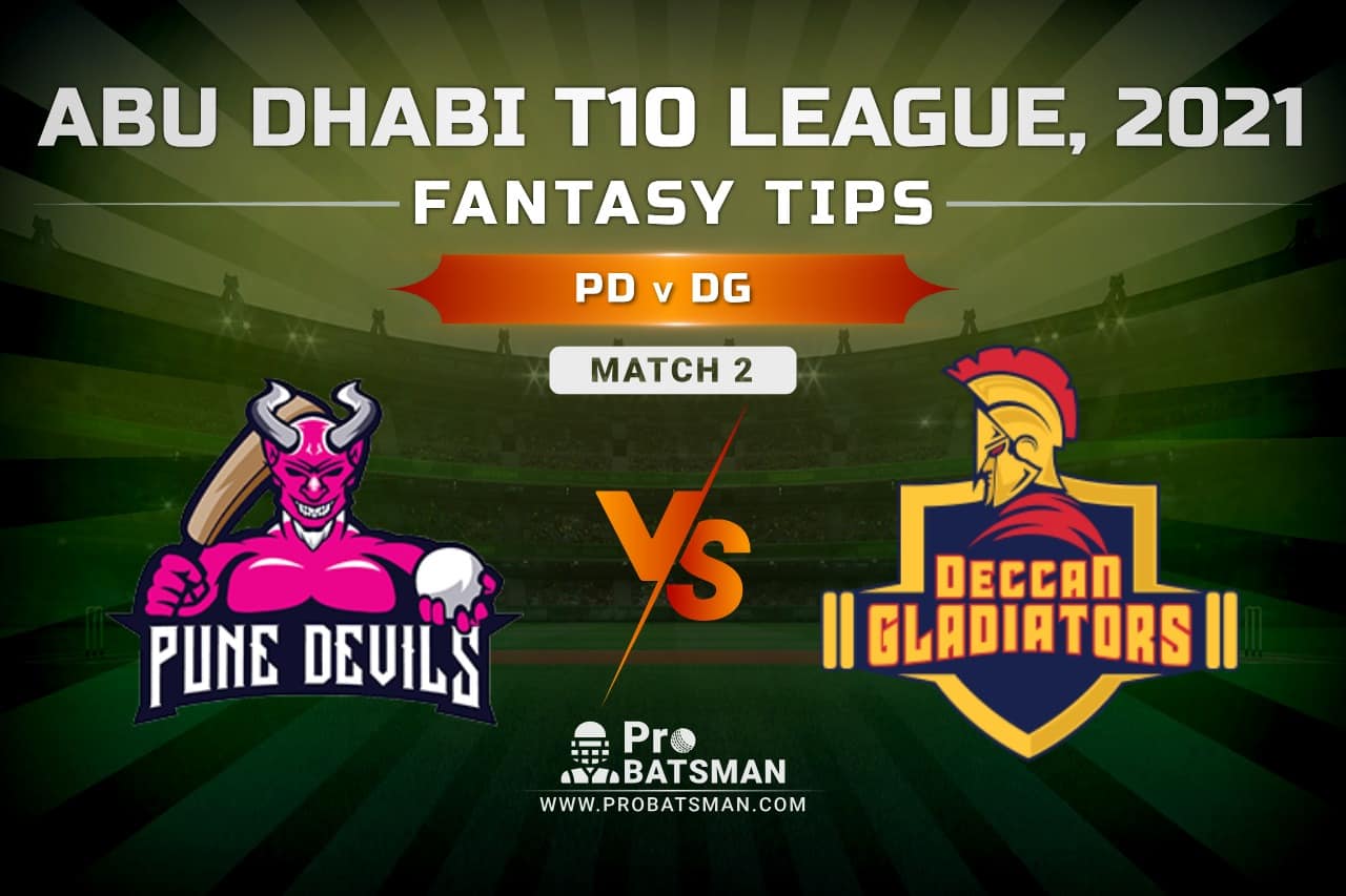 PD vs DG Dream11 Prediction, Fantasy Cricket Tips: Playing XI, Pitch Report and Injury Update – Abu Dhabi T10 League 2021, Match 2